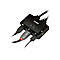 Lindy 2 Port DisplayPort 1.2, USB 2.0 & Audio Cable KVM Switch - KVM-/Audio-Switch - 2 Anschlüsse