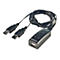 Lindy 2 Port USB KM Switch - Tastatur-/Mausschalter - 2 Anschlüsse
