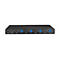 Lindy - KVM-/Audio-/USB-Switch - HDMI 4K60, USB 3.0 - 4 x KVM/Audio/USB - 1 lokaler Benutzer - Desktop