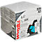 Lingettes WypAll® L40, 1 pli, pliées en ¼, L 304 x l 317 mm, papier, blanc, 18 paquets de 56 lingettes