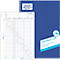 Livre de prises de mesure n°1318 AVERY® Zweckform 2 feuilles de papier bleu