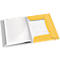 Livre de visualisation Leitz® Cosy, format A4, 20 pochettes transparentes pour 40 feuilles maximum, espace de rangement pour les feuilles volantes, polypropylène, jaune