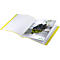 Livret de présentation Leitz® Recycle, A4, 40 pochettes transparentes indélébiles, jusqu'à 2 feuilles/pochette, étiquette au dos, 100 % recyclable, plastique, jaune