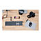 LMP Easy Mouse - Maus - optisch - 2 Tasten - kabelgebunden - USB, USB-C