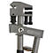 Grau-metallene Crimpzange, KS TOOLS Logo, Federn.