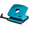 Locher NOVUS B 220, bis zu 20 Blatt, für A4/A5/A6/B5/B6/US/3x8/Folio, Anschlagschiene, Vollmetall & Kunststoff, bright-petrol