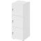 Lockerkast Topas Line, 3 dossierhoogtes, 3 vakken, cilinderslot, B 400 x D 420 x H 1100 mm, wit/wit