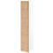 Lockerkast Topas Line, 6 dossierhoogtes, 6 compartimenten, cijferslot, B 400 x D 420 x H 2156 mm, wit/eiken
