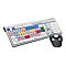 LogicKeyboard Avid NewsCutter Slim Line - Tastenfeld - USB