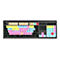 LogicKeyboard Avid Pro Tools ASTRA 2 - Tastatur - Mac - hintergrundbeleuchtet - USB - QWERTZ