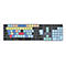 LogicKeyboard Cubase / Nuendo TITAN - Tastatur - Mac - hintergrundbeleuchtet - kabellos - USB, Bluetooth 5.1