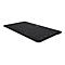 Schwarze Tablet-Tastatur mit Tasten und Logo.