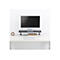 LogiLink - Aufstellung - Riser - für Monitor - 650 mm lang - Stahl, Graukarton, Kunststoff