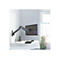 LogiLink - Befestigungskit (Wandmontage) - Gasfeder - für Monitor / Curved-Monitor - Kunststoff, Stahl, Aluminium - Schwarz