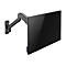 LogiLink - Befestigungskit (Wandmontage) - Gasfeder - für Monitor / Curved-Monitor - Kunststoff, Stahl, Aluminium - Schwarz