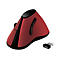 LogiLink Ergonomic Vertical - vertikale Maus - 2.4 GHz - Rot