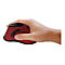 LogiLink Ergonomic Vertical - vertikale Maus - 2.4 GHz - Rot