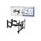 LogiLink Full Motion Corner TV Wall Mount - Aufstellung - einstellbarer Arm - für Fernseher und Monitor