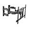 LogiLink Full Motion Corner TV Wall Mount - Aufstellung - einstellbarer Arm - für Fernseher und Monitor