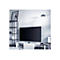 LogiLink - Klammer - full-motion - für LCD-TV / gekrümmter LCD-TV - Schwarz