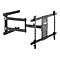 LogiLink - Klammer - full-motion - für LCD-TV / gekrümmter LCD-TV - Schwarz