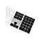 LogiLink - Tastenfeld - kabellos - Bluetooth 3.0 - Space-grau