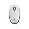 Logitech B100 - Maus - USB - weiß