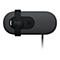 Webcam noire avec logo Logi, étiquette 1080p. Connexion par câble en bas.