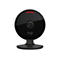Schwarze Webcam mit roter LED-Leiste und Logo logi.