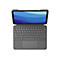 Logitech Combo Touch - Tastatur und Foliohülle - mit Trackpad - hintergrundbeleuchtet - Apple Smart connector - QWERTZ