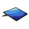 Logitech Combo Touch - Tastatur und Foliohülle - mit Trackpad - hintergrundbeleuchtet - Apple Smart connector - QWERTZ