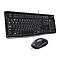 Logitech Desktop MK120 - Tastatur-und-Maus-Set - Französisch