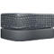 Logitech® ERGO K860 draadloos ergonomisch toetsenbord, handpalmliftfunctie, 2 jaar accu