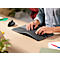 Logitech ERGO K860 for Business Tastatur, kabellos, Handgelenkauflage, 10 m Reichweite, graphit