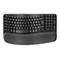 Logitech Ergo Series - Tastatur - kabellos - 2.4 GHz, Bluetooth LE - QWERTZ - Deutsch