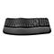 Logitech Ergo Series Wave Keys for Business - Tastatur - kabellos - 2.4 GHz, Bluetooth 5.1 LE - QWERTZ - Schweiz