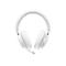 Weißer Kopfhörer mit Ohrmuscheln, gepolstertem Bügel und Mikrofon. Auf den Ohrmuscheln ist die Bezeichnung "G735" zu sehen.