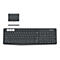 Logitech K375s Multi-Device - Tastatur - QWERTZ - Deutsch - Graphite, Off-White