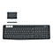 Logitech K375s Multi-Device - Tastatur - QWERTZ - Deutsch - Graphite, Off-White