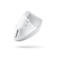 Logitech Lift for Business - vertikale Maus - Bluetooth, 2.4 GHz - Off-White