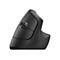 Logitech Lift Vertical Ergonomic Mouse - vertikale Maus - Bluetooth, 2.4 GHz - Graphite