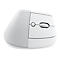Logitech Lift Vertical Ergonomic Mouse - vertikale Maus - Bluetooth, 2.4 GHz - Off-White
