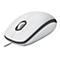 Logitech M100 - Maus - Full-Size - rechts- und linkshändig - optisch - 3 Tasten