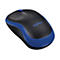 Logitech M185 - Maus - 2.4 GHz - Blau