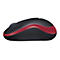 Logitech M185 - Maus - 2.4 GHz - Rot