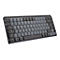 Logitech Master Series MX Mechanical Mini - Tastatur - hinterleuchtet - kabellos - Bluetooth LE - QWERTZ