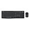 Logitech MK295 Silent - Tastatur-und-Maus-Set - US International - Graphite