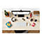 Logitech MK295 Silent - Tastatur-und-Maus-Set - US International - Off White