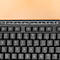 Logitech MK370 Tastatur-Maus-Set, Silent-Touch-Technologie, spritzwassergeschützt, 8 Sondertasten, schwarz