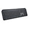 Logitech MX Keys Advanced Wireless Illuminated Keyboard - Tastatur - QWERTZ - Deutsch - Graphite